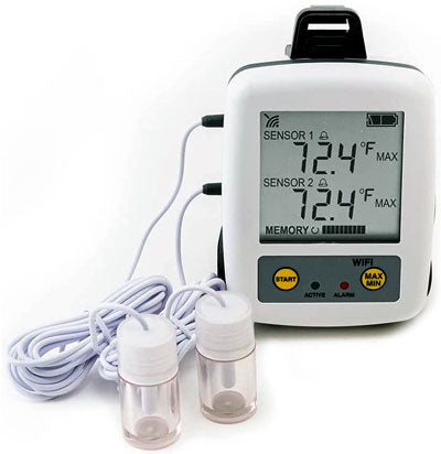 Lcd Refrigerator Temperature Monitoring Data Logger with alerts, For  Vaccine Freezer, PDF
